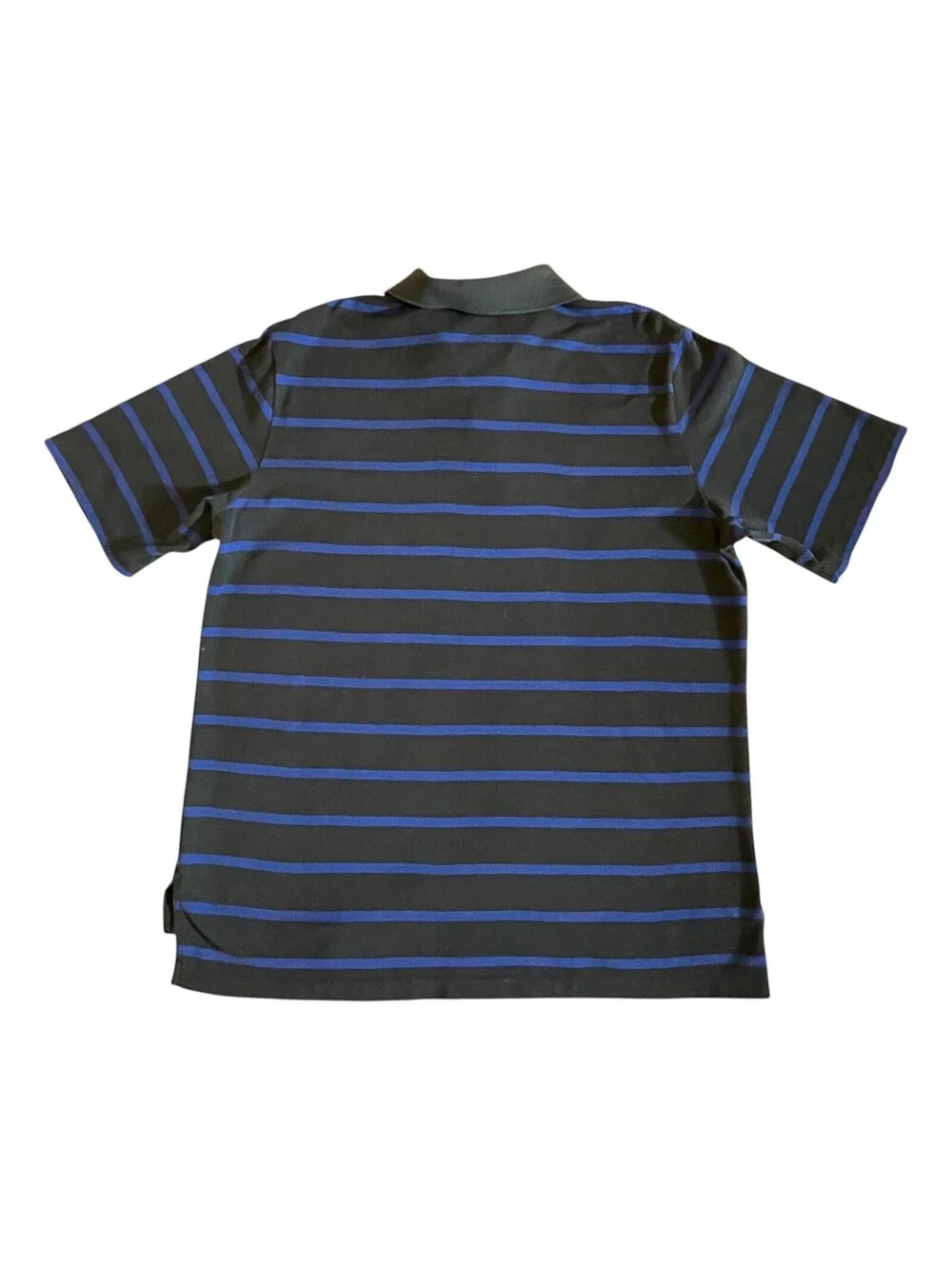 Polo Ralph Lauren Mens S/S Polo Shirt XL Blue Striped Cotton